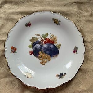 Vintage Bavaria Schumann Arzberg Germany Fruit Plate